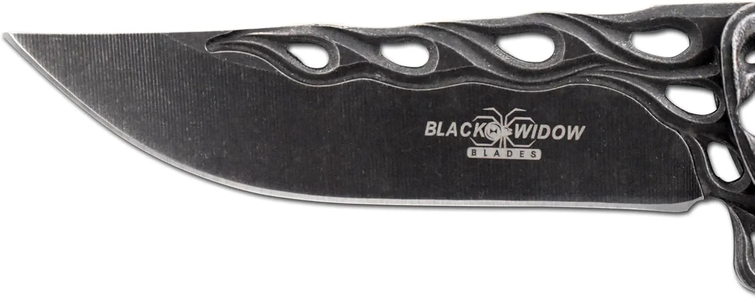 Snake Eye Tactical Assist Heavy-Duty Pocket Knife Dragon Design Handle Camping