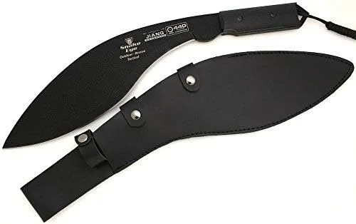 Snake Eye Tactical Full Tang Heavy Duty Handmade G-10 Handle Fixed Blade Kukri Knife Outdoors Hunting Camping Fishing