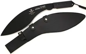 Snake Eye Tactical Full Tang Heavy Duty Handmade G-10 Handle Fixed Blade Kukri Knife Outdoors Hunting Camping Fishing