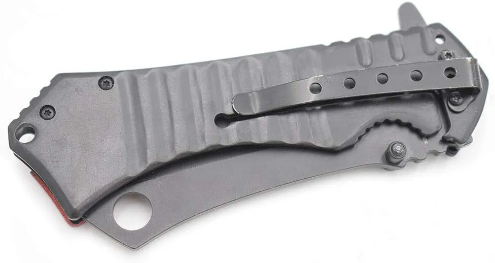 Snake Eye Tactical Heavy Duty Folding Pocket Knife Outdoors Camping Hunting Fishing. (Scorpion)