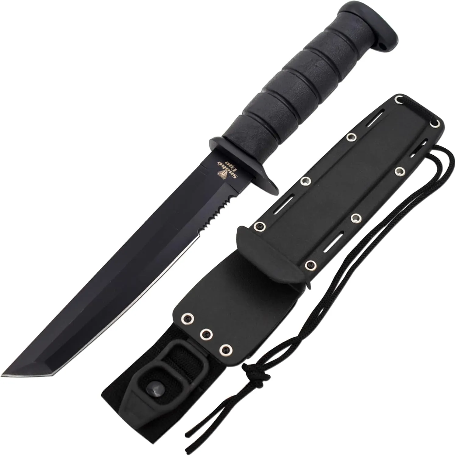 Snake Eye Tactical Heavy Duty Full Tang Military Marine| Army Fixed Blade-Hunting Knife (09-BK)