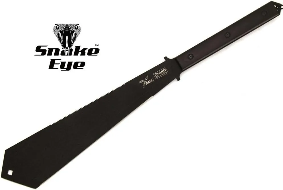 Snake Eye Tactical Heavy Duty Full Tang Super Wild Handmade Fixed Blade Knife w/G-10 Handle Outdoors Hunting Camping Fishing