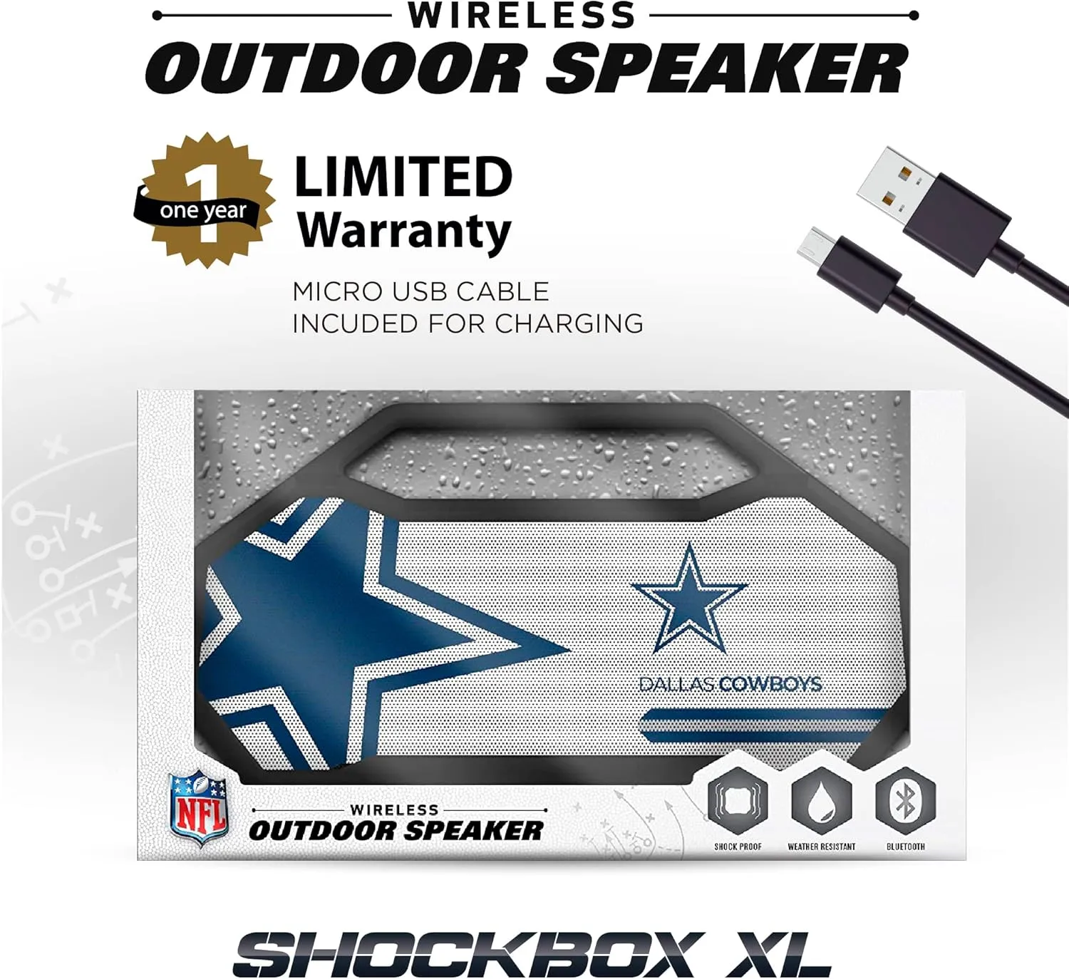 SOAR NFL Unisex Bluetooth Speakers