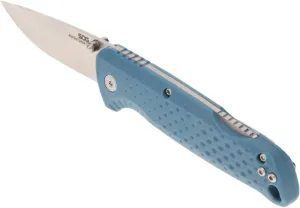 SOG Adventurer LB 3" Lightweight Portable Outdoor Folding Knife | CRYO 5CR15MOV Steel | GRN Handle | Lock-Back Mechanism