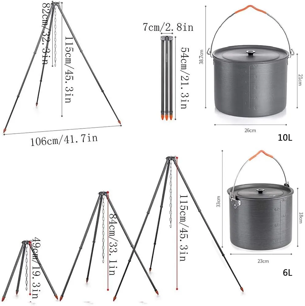 Solar Oven Portable Stove, Sun Cooker Camp Stove, Outdoor Oven & Solar Powered Camping Grill, Compact Camping Cookware & Survival Gear, Camping Stove for Hiking