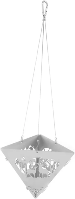 Sosoport Stainless Steel Triangle Campfire Stove Multi-Functional Portable Detachable Design