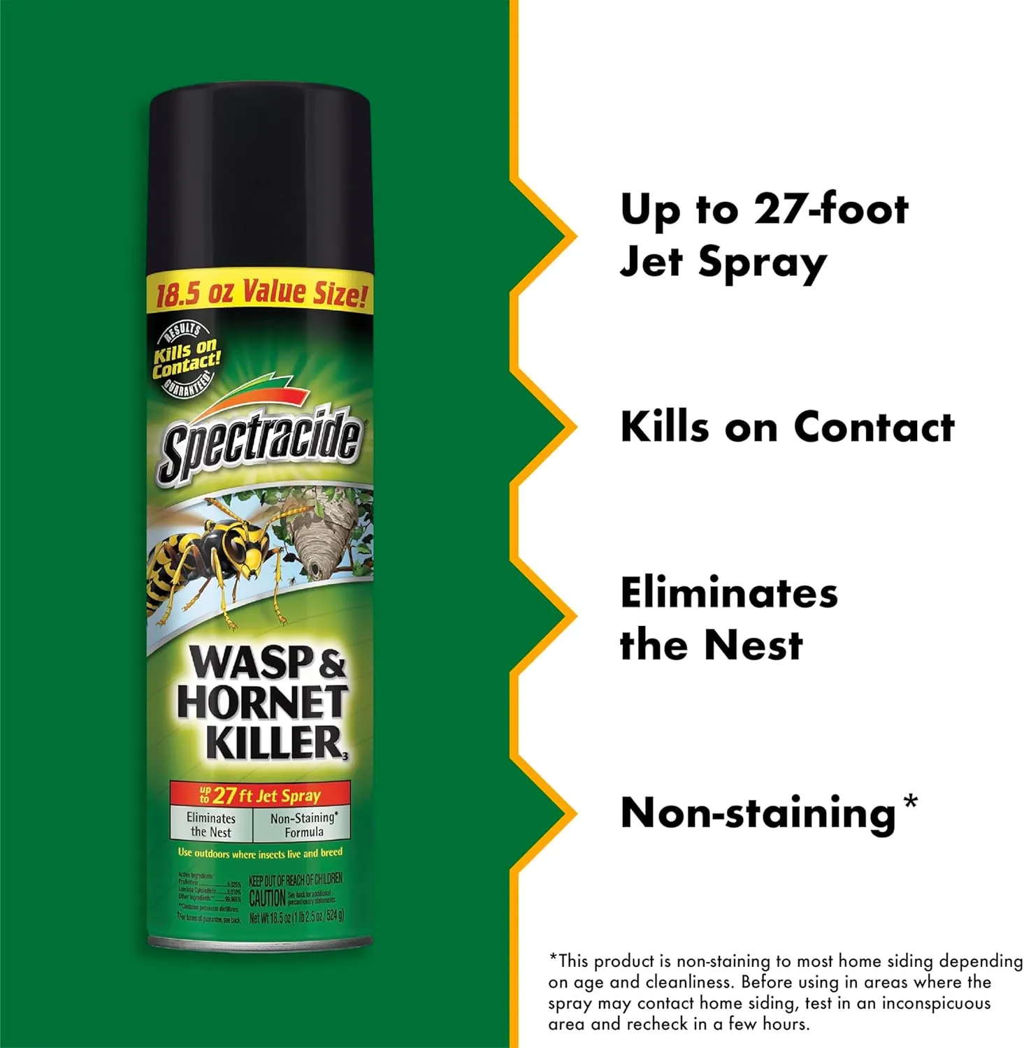 Spectracide Wasp & Hornet 3, 12 Pack, 18.5 Oz Insect Killer