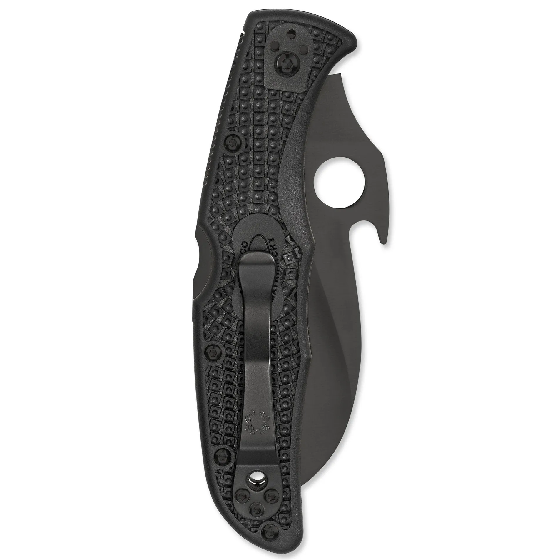 Spyderco Matriarch 2 Folding Knife with Emerson Opener and 3.57" Black VG-10 Blade