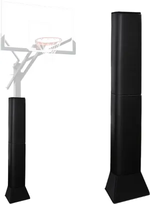Square Pole Padding Outdoor Basketball Pole Pads Square Pad for Pole Wrap Around Pad Pole Base Padding Waterproof Durable UV-Resistant for Protection(Fit 6''x6'' Base&Pole-5 Feet Tall)