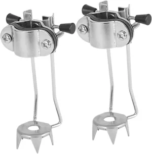Stainless Steel Trekking Pole Accessories Hiking Crampons Easy Install for Winter Hiking