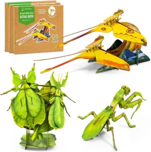 STEM Science Kit for 7  Year Olds, Insect Themed, Unisex, Large Size, Educational Puzzles
