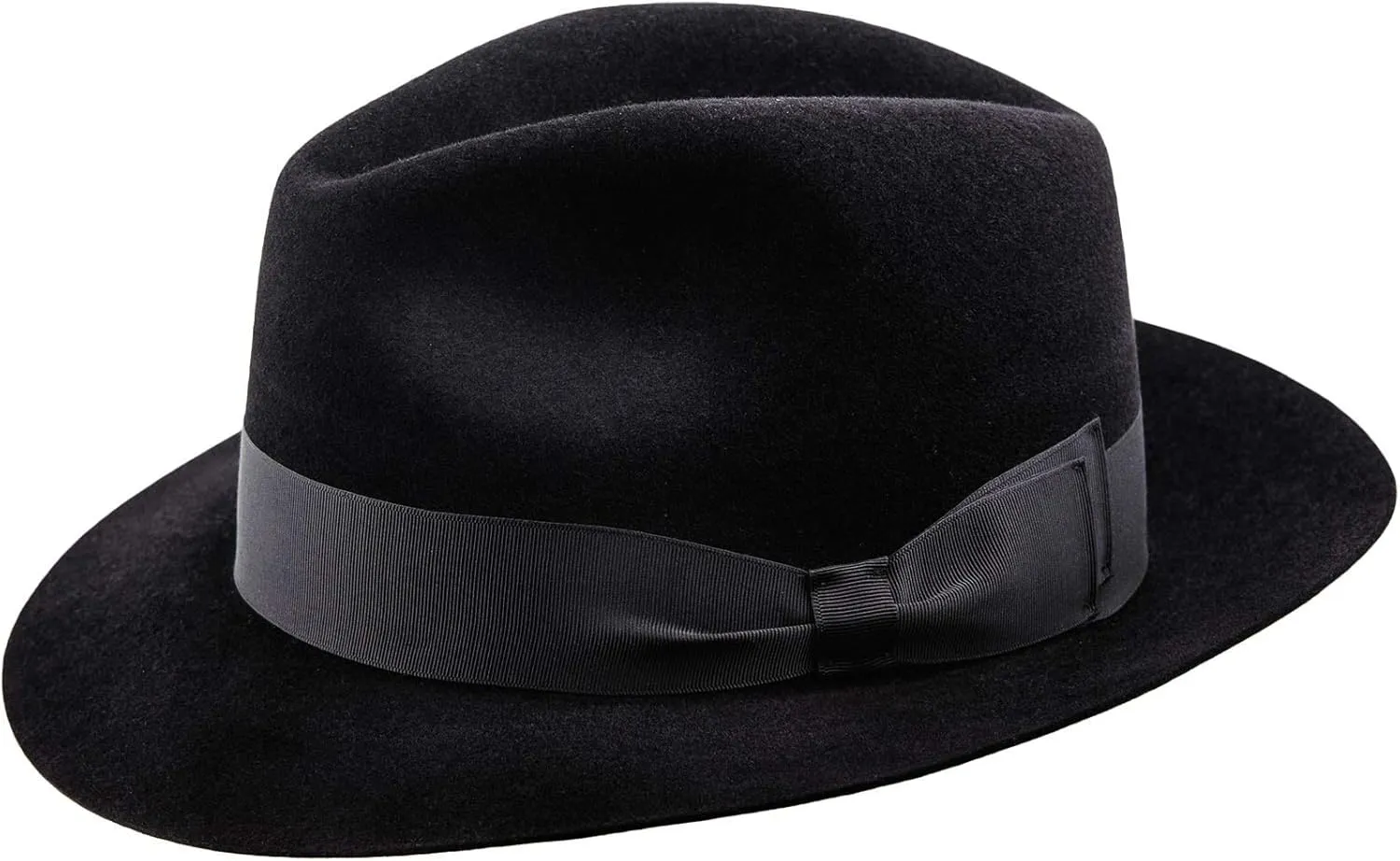 Sterkowski Mosca Rabbit Felt Wide Brim Fedora Hat