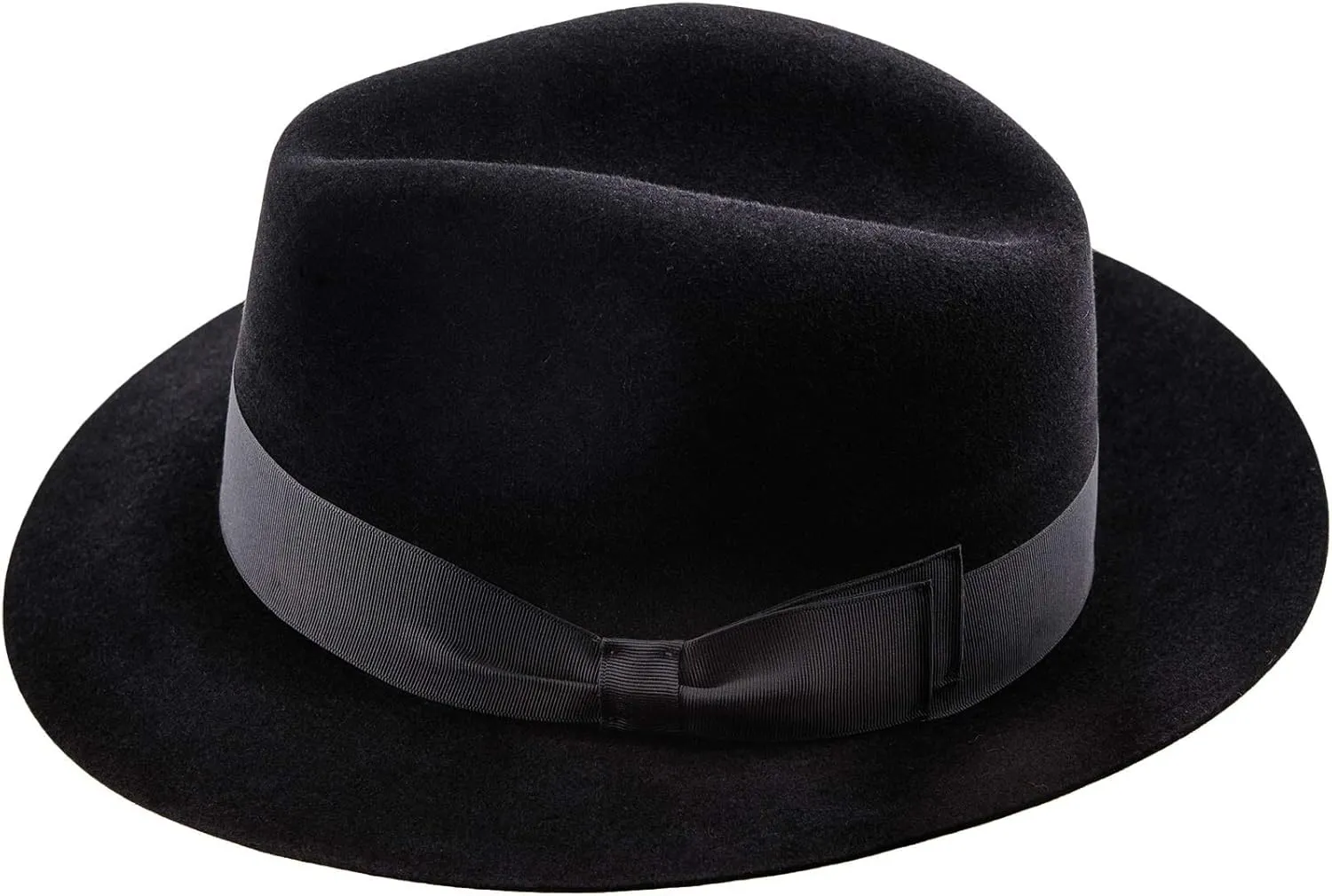Sterkowski Mosca Rabbit Felt Wide Brim Fedora Hat