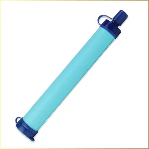 Straw Water Filter,Micro Ultra Filtration Water Purifier,Lifesaving Water Purification Tool,Survival Filtration Portable Gear for Drinking Hiking Camping Travel Hunting Fishing