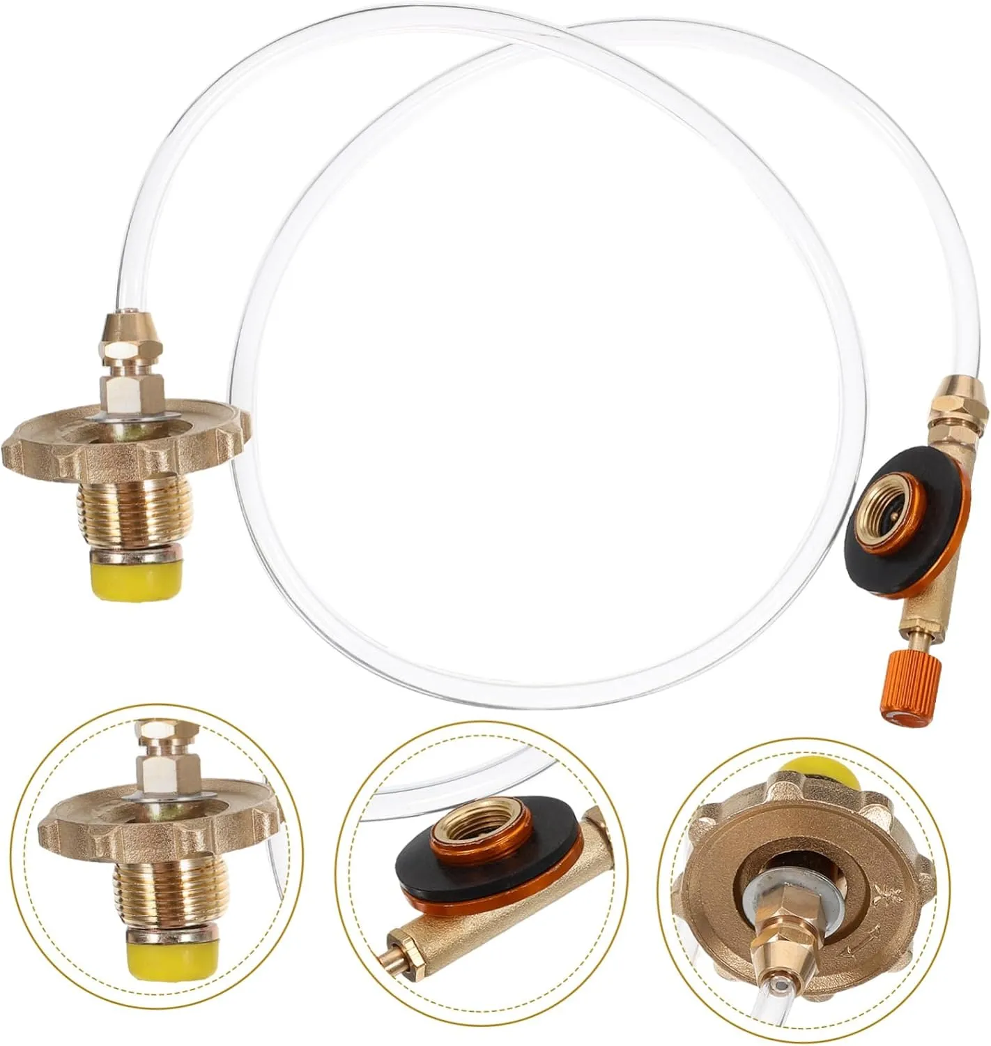SUPVOX Copper Gas Adapter Converter Outdoor Camping Stove Adapter Plastic Camping Stove Camping Stove Adapter