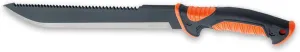 Survival Machete With Saw - Tactical Machette for Camping, Hunting, Gardening, Chopping, Sawing, Bushcraft - Black
