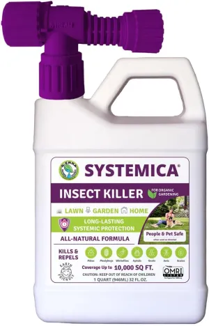 Systemica Insect Killer - Hose-End Sprayer Insecticide - 32oz