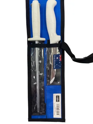 Tackle World Sicut Curved Boner 6" Knife Roll Set