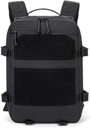 Tactical Backpack Military Molle Hiking 20L Outdoor camouflage tactical black