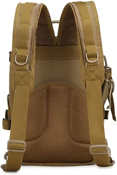 Tactical Backpack Military Molle Hiking 36-55L Outdoor mountaineering bag trekking touring fishing blue and black camouflage
