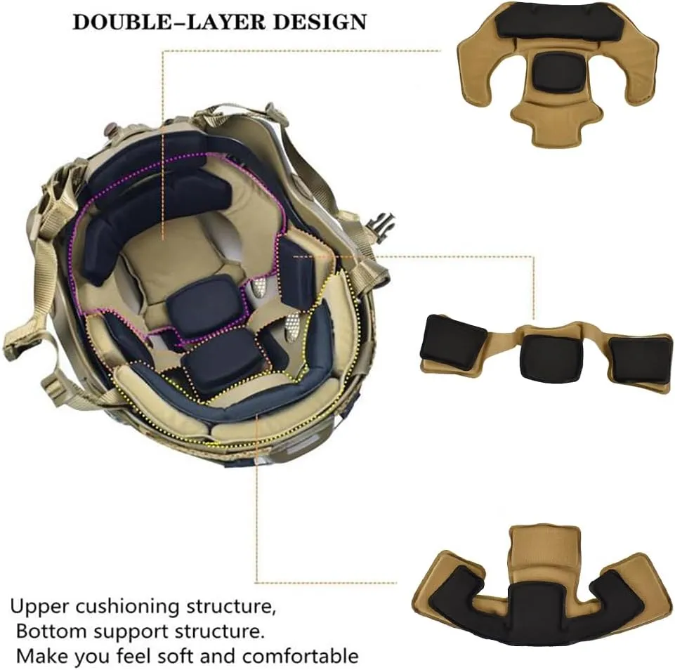 Tactical Mask Protective Full Face Clear Goggle Skull mask Dual Mode Wearing Design Adjustable Strap