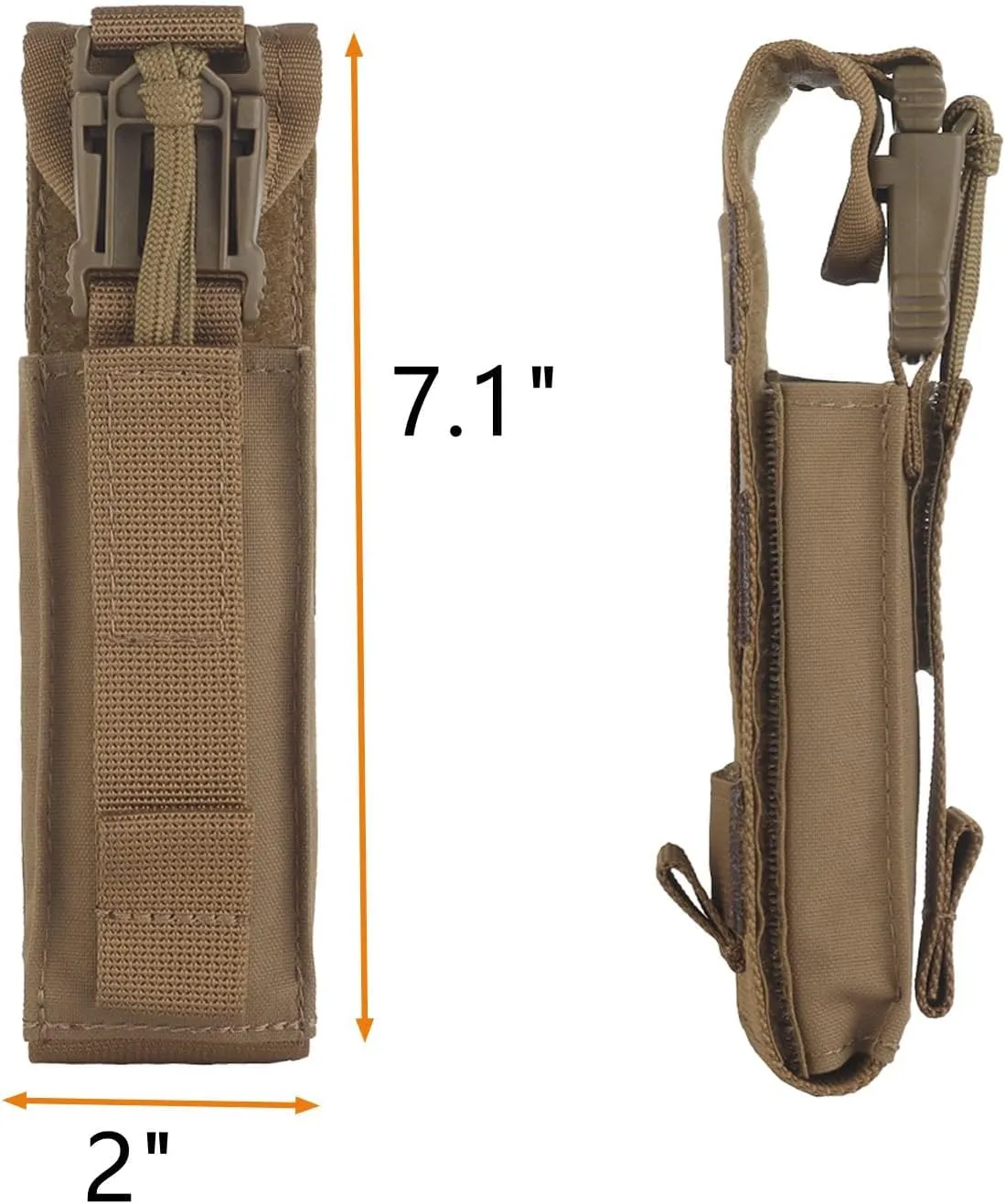 Tactical Tourniquet Pouch Holder, Quick-Release Molle Tourniquet Storage kit for Tactical TQ Trauma Tourniquets