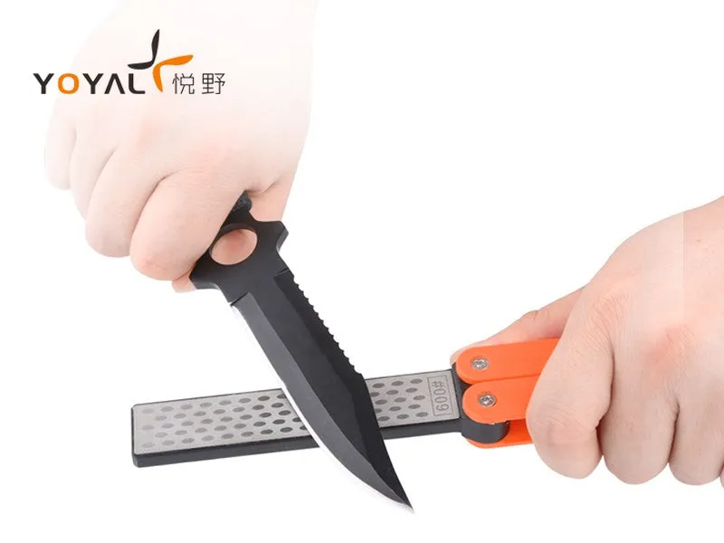 Taidea Enclosed Knife Sharpener - Ideal For Outdoor Adventures