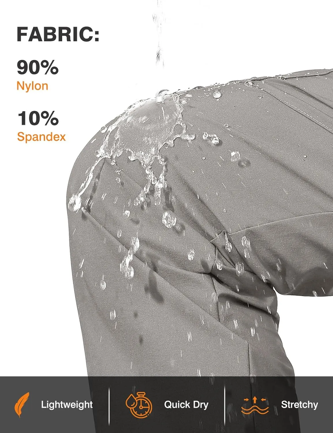 TBMPOY Women's Hiking Pants Water Resistant Lightweight Quick Dry Cargo Travel Fishing Work Camping Pant with 4 Pockets