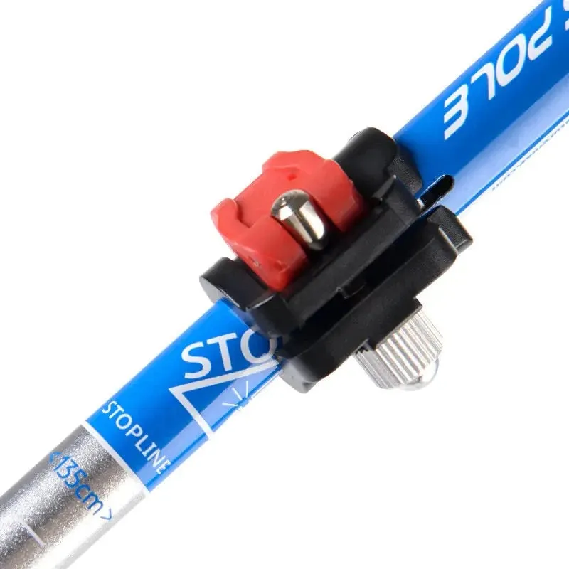 Technologically advanced Quick 5 Ultra Aluminum Tungsten Adjustable Lock EVA Trekking 7075 Section to Light 34 and Green Poles Blue 135cm Tips Collapsible Grip Beautifully crafted