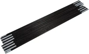Tent Pole, Aluminum Shock Corded Fiberglass Tent Poles Bars Outdoor Sun shelter Support Replacement Set Accessory