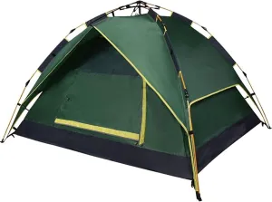 Tents for Camping Tent Dome Tents Pop Up Instantly 3-4 Person Double-Door Camping and Beach for Backpacking Fishing