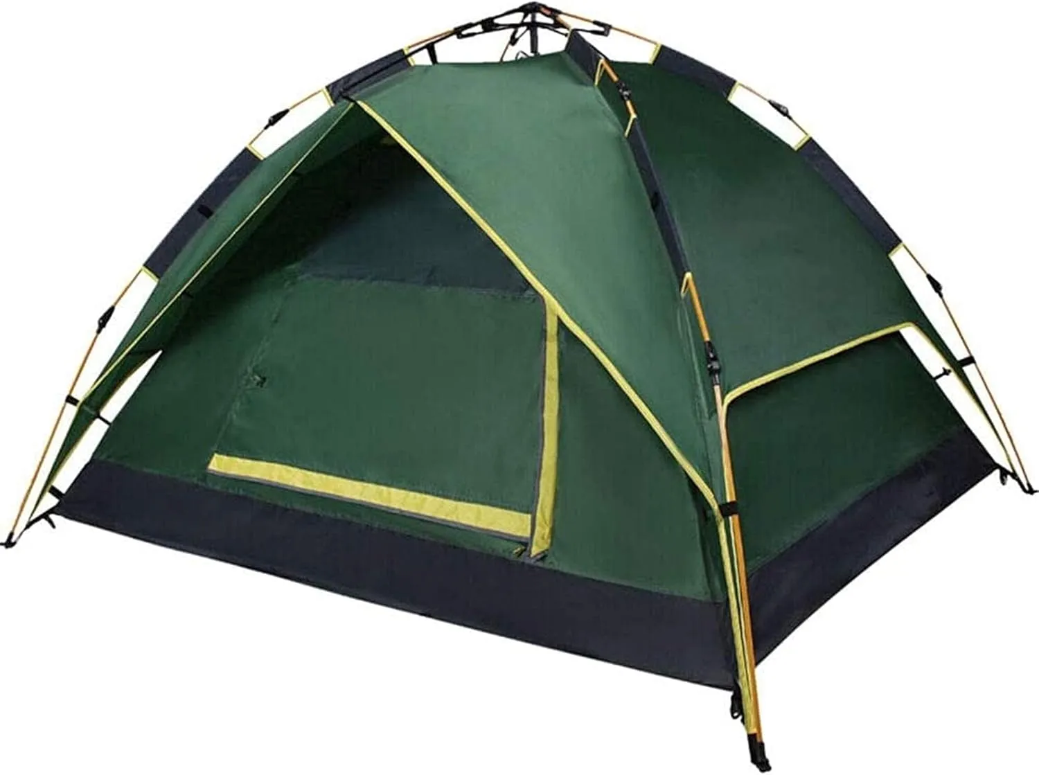 Tents for Camping Tent Dome Tents Pop Up Instantly 3-4 Person Double-Door Camping and Beach for Backpacking Fishing
