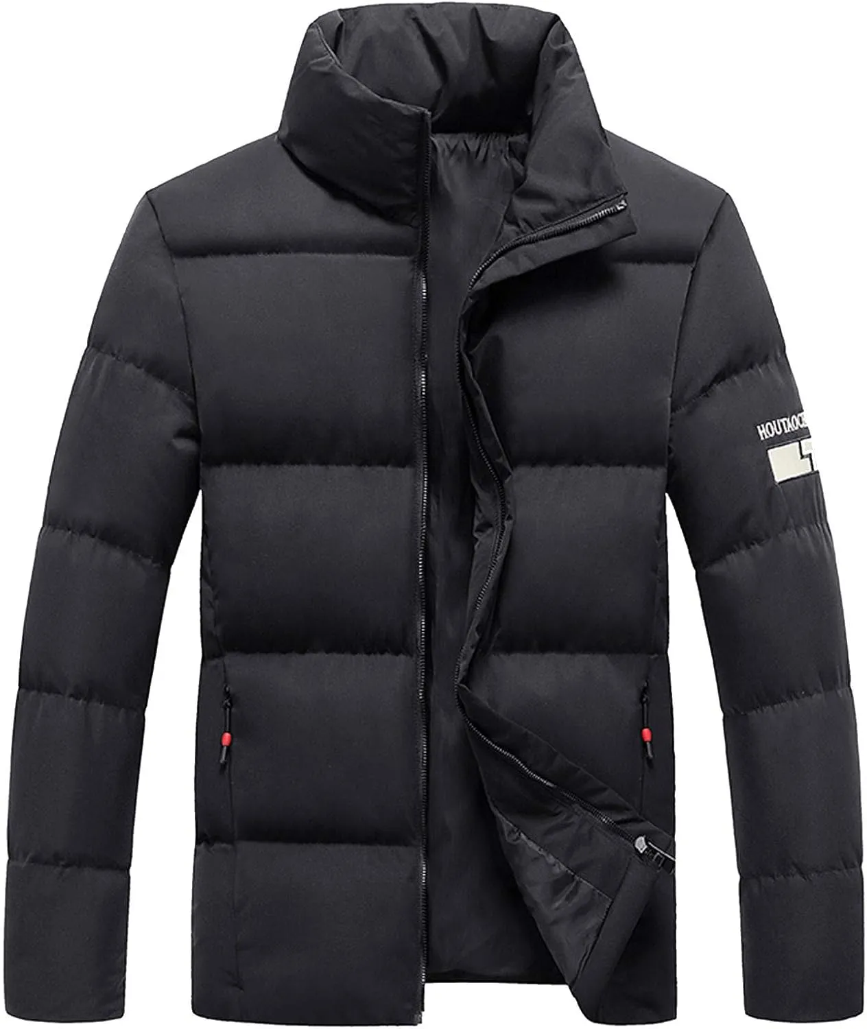 The Day on Clearance Deals Casual Sport Light Gray Sport Coat Male Winter Jacket Cotton Jacket Men Black Mens Windbreaker Jackets Mens Chore Jacket Lightweight
