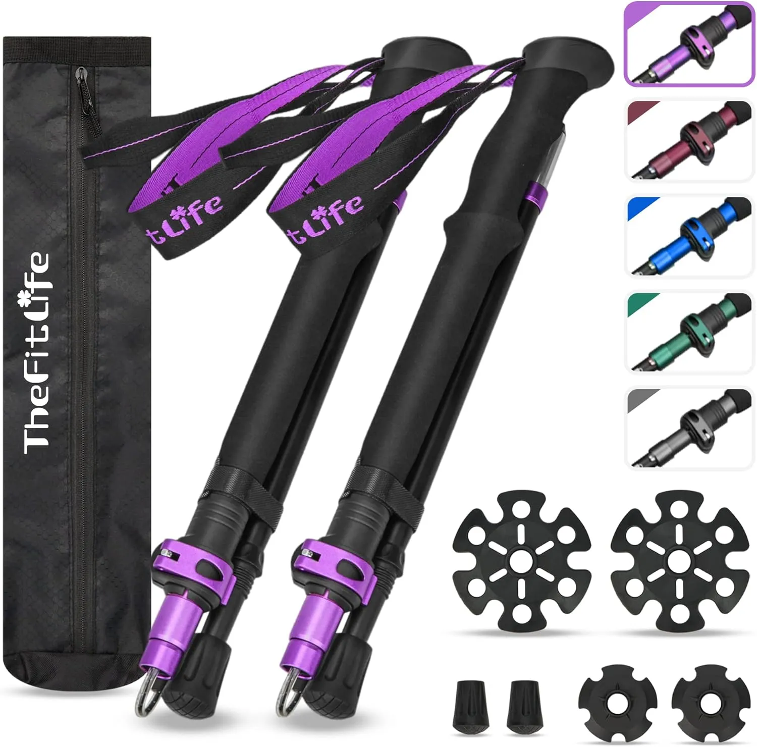 TheFitLife Lightweight Trekking Poles
