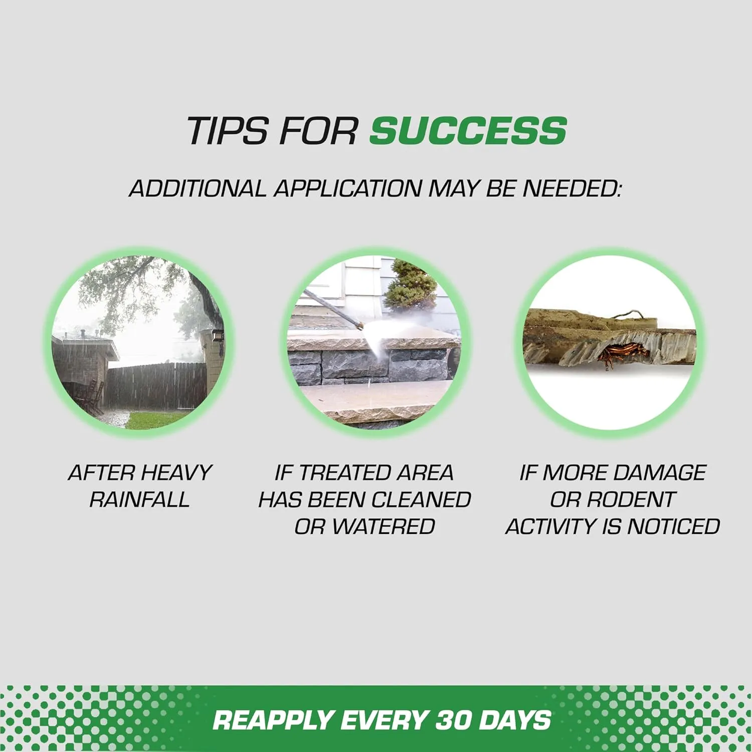 Tomcat Repellents Rodent Repellent Ready-to-Use, For Indoor and Outdoor Mouse and Rat Prevention with Peppermint, Cinnamon and Garlic Essential Oils, 1 gal.