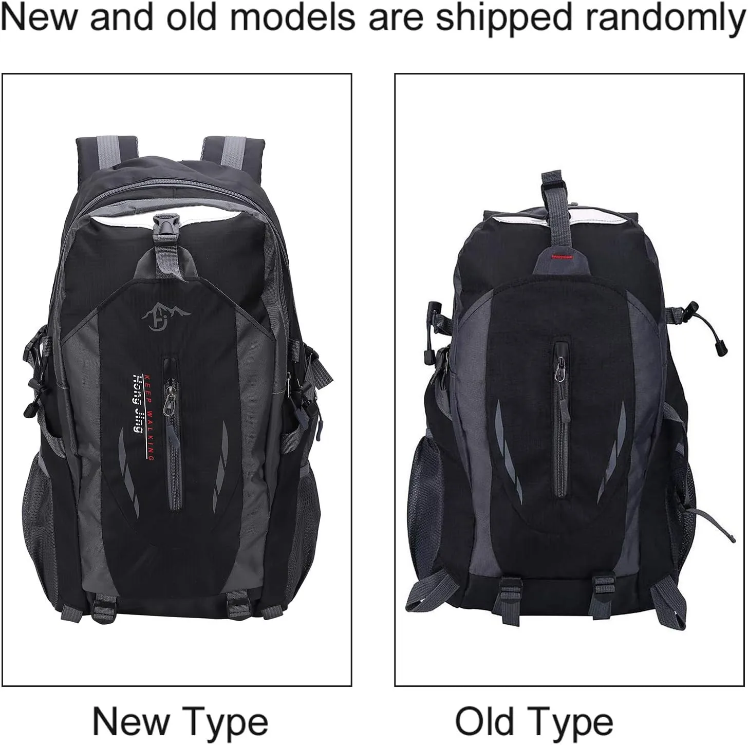 Topyond 6 Colors 40L Travel Backpack, Climbing Bag, Hiking Backpack, Waterproof Backpack Shoulder Bag for Outdoor Climbing