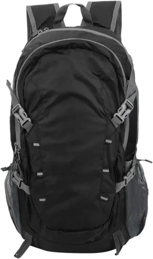 Topyond Mountaineering Backpack, 40L Large Capacity, Sports Folding Backpack, Water Resistant Durable Hiking Daypack, Storage Bag for Outdoor Hiking Travel