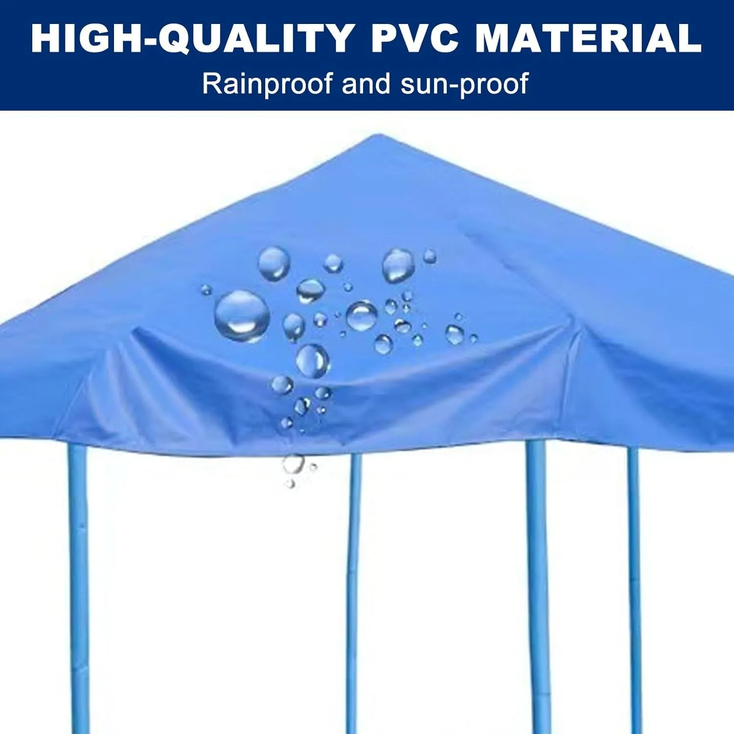 Trampoline Canopy Tent for 6FT-16FT Trampolines, Easy Install Outdoor Shade Cover, UV Protection, Durable Frame Included, Perfect for Kids' Playtime and Sun Safety