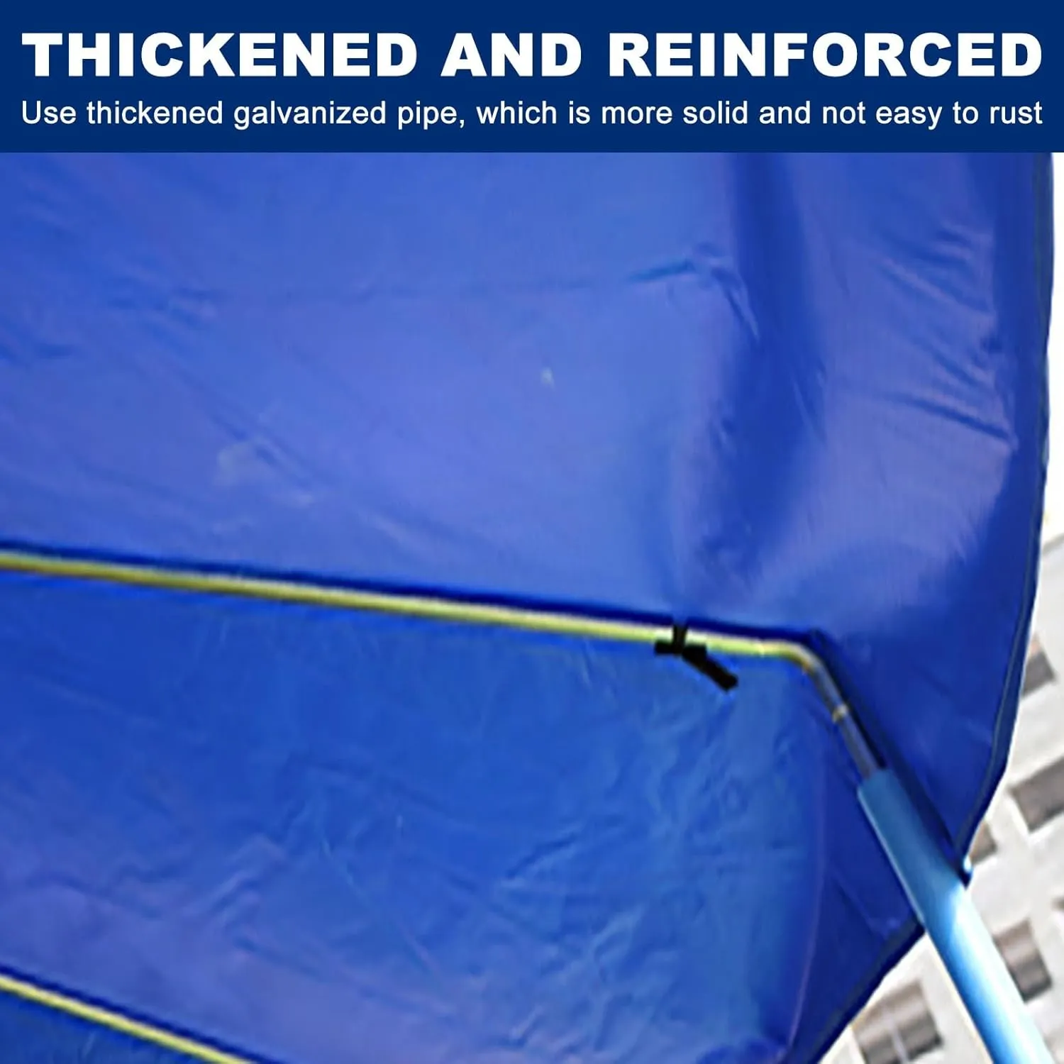 Trampoline Canopy Tent for 6FT-16FT Trampolines, Easy Install Outdoor Shade Cover, UV Protection, Durable Frame Included, Perfect for Kids' Playtime and Sun Safety