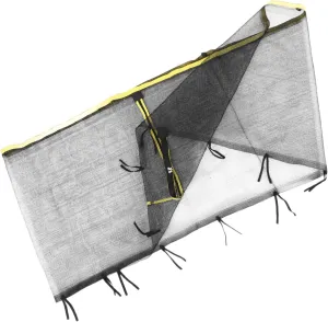 Trampoline with Zipper Enclosure Nylon Replacement Netting for Round Frame Trampolines Quick Setup Fit for Enhanced Safety and User