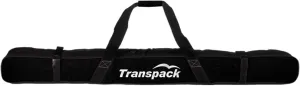 TRANSPACK Super Tough Water-Resistant Lightweight Compact Padded Travel Ski Bag Designed for a Single Pair of Skis, Available in Different Length Options: 152 cm, 168 cm, 182 cm, 192 cm