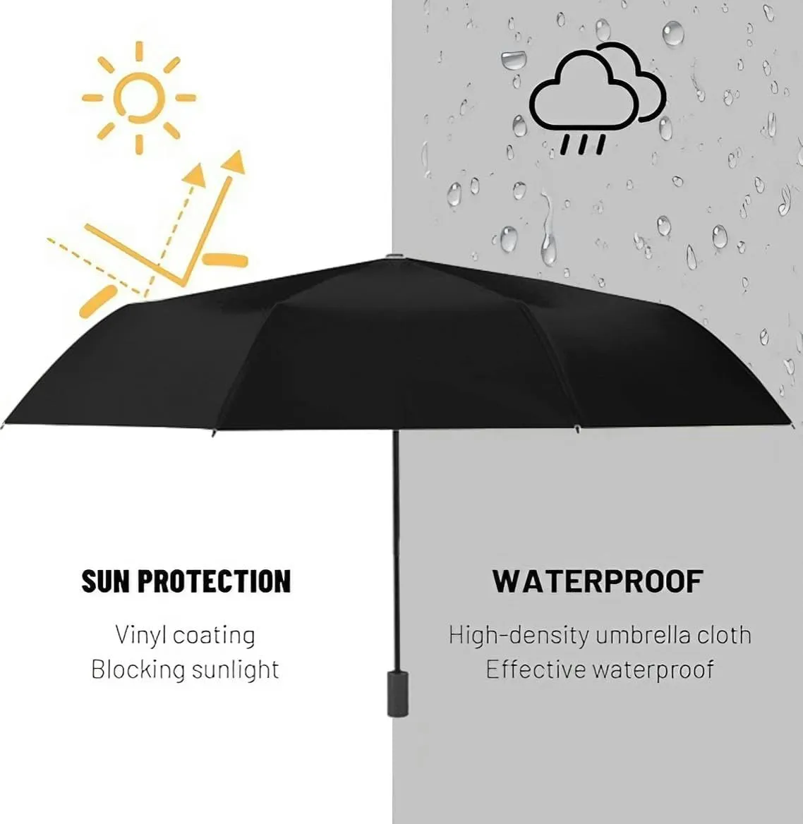 Travel Umbrella for Rain Windproof natural macro pink rose Automatic Cute Portable Compact Umbrella for Women Purse Backpack Car Black Sun UV Protection