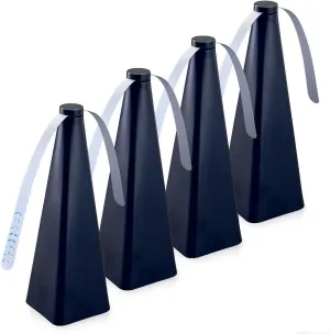 Treva Bug Fan Fly Deterrent with Holographic Blades to Clear Bugs, Mosquitoes, and Flies, Battery Powered Fly Fan 4 Pack