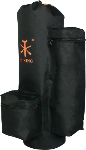 TUXING Pcp Carbon Fiber Tank,Paintball Air Tank & Cylinder Carrier Bag Pouch Backpack (6.8L/9L)