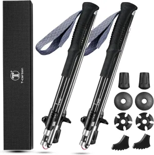 Ultra Durable Carbon Hiking Poles for Backpacking - T-Carbon