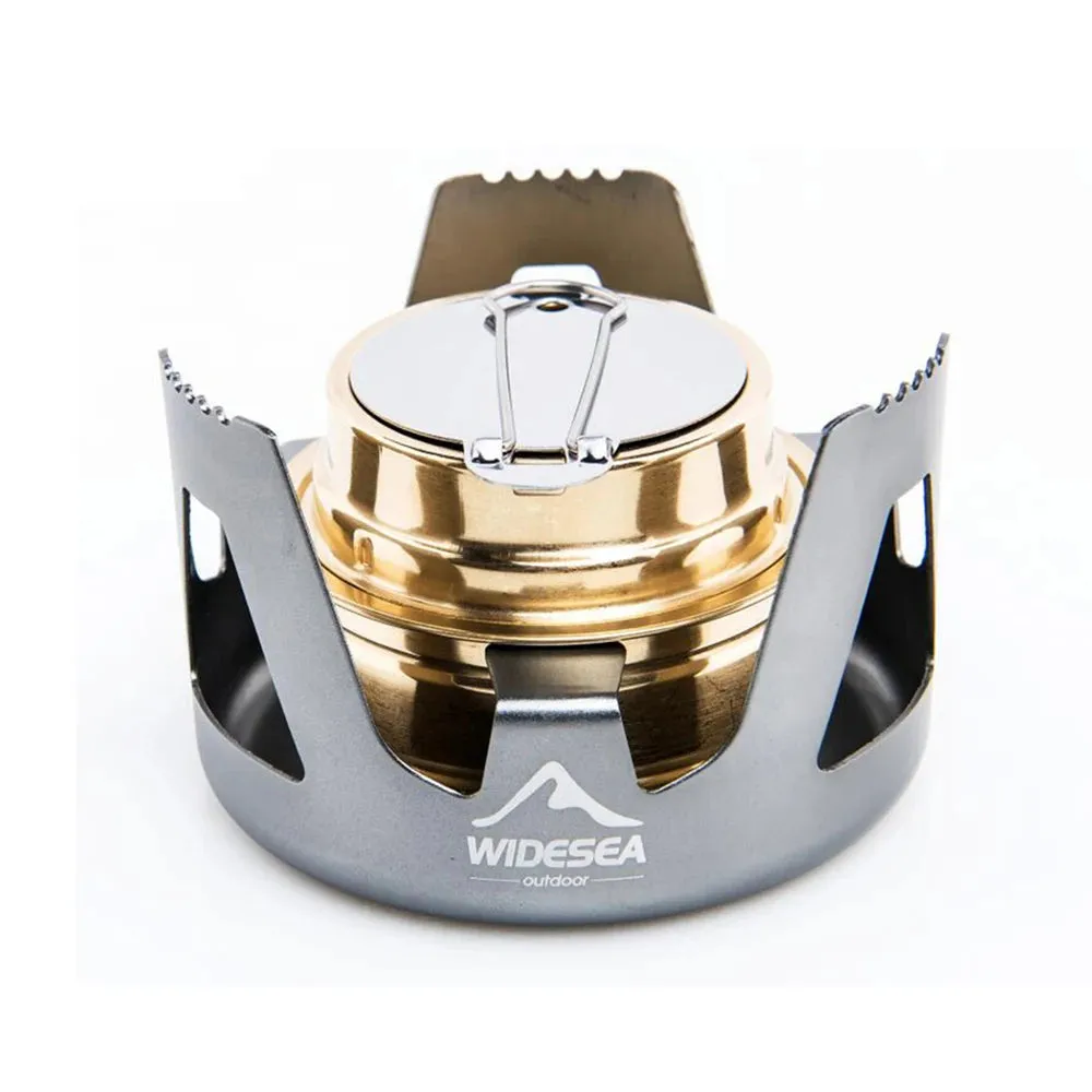 Ultra-Light Portable Alcohol Stove – Mini Folding Camping Spirit Burner, Camping Furnace