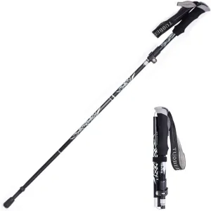 Ultralight Aluminum Alloy Hiking or Walking Stick -Collapsible Strong Lightweight Quick Lock Stick for Men Womem for Travel Hiking Camping Climbing Backpacking Walking