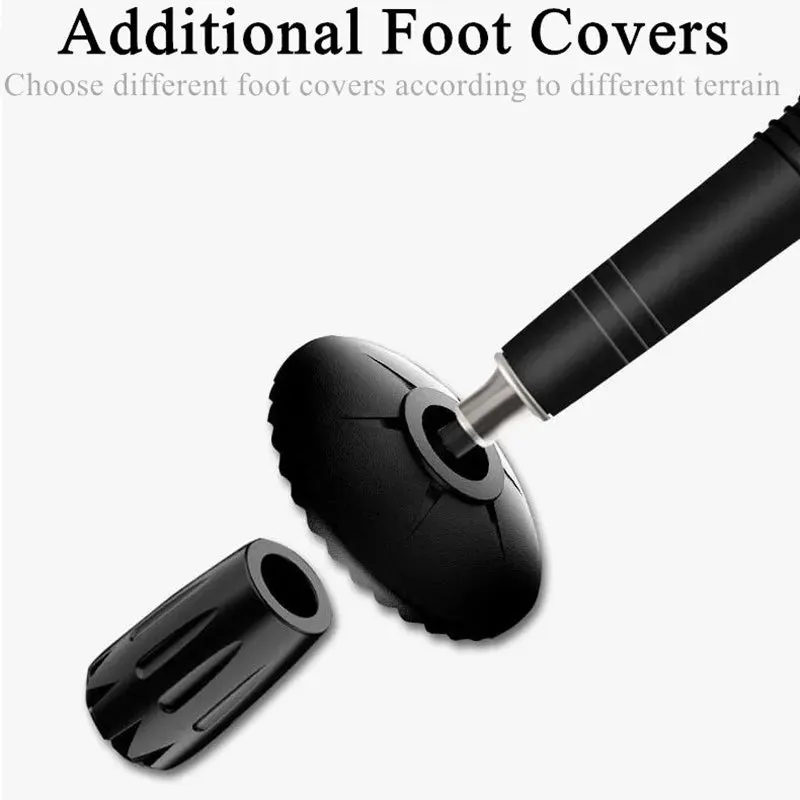 Ultralight Aluminum Trekking Poles: Adjustable Nordic Walking Sticks