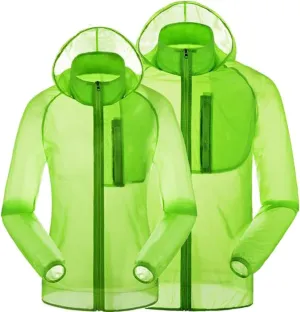 Unisex Long Sleeve Lightweight Breathable Anti-UV Quick Dry Coat Skin Coat