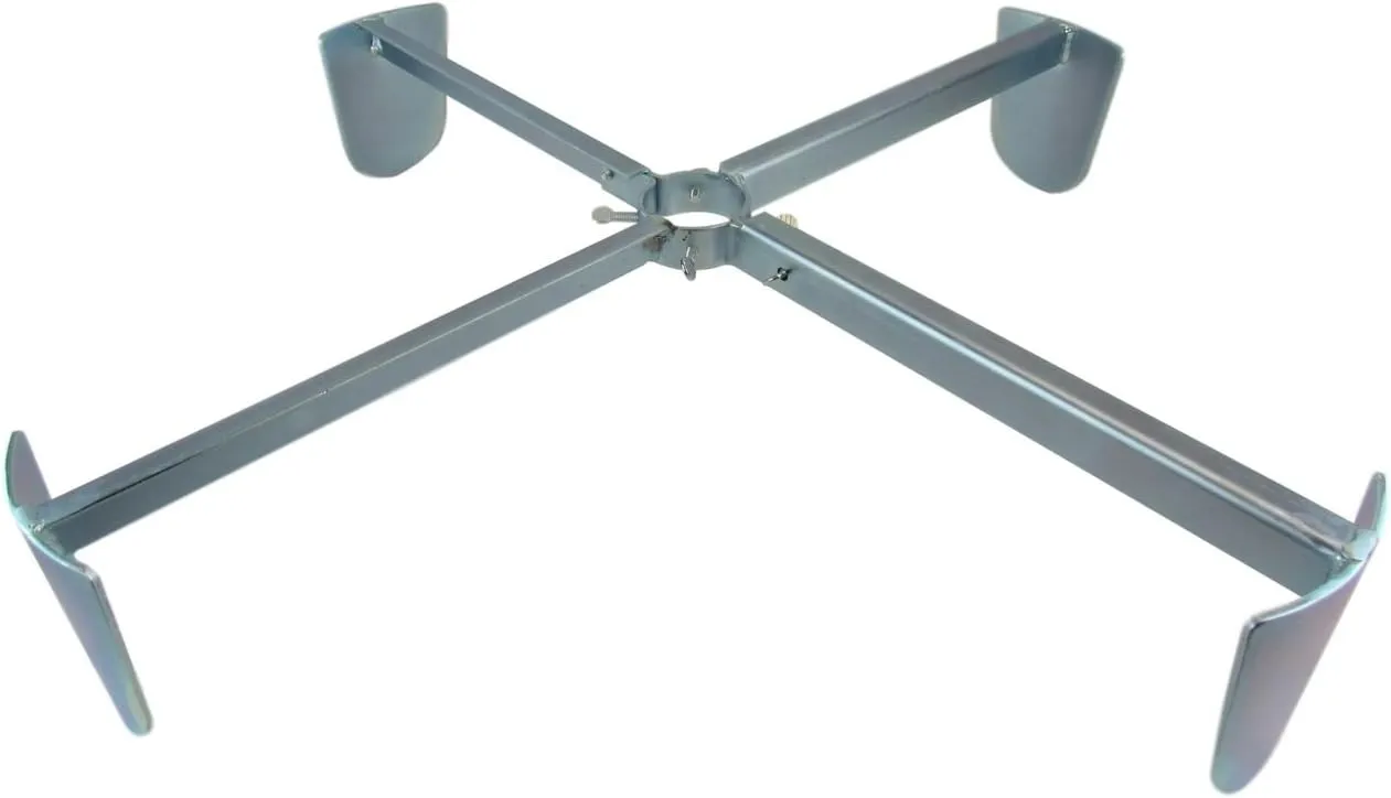Universal In-Ground Pole Stabilizer (PS10) Gray